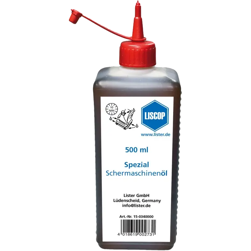 Olio speciale per tosatrici