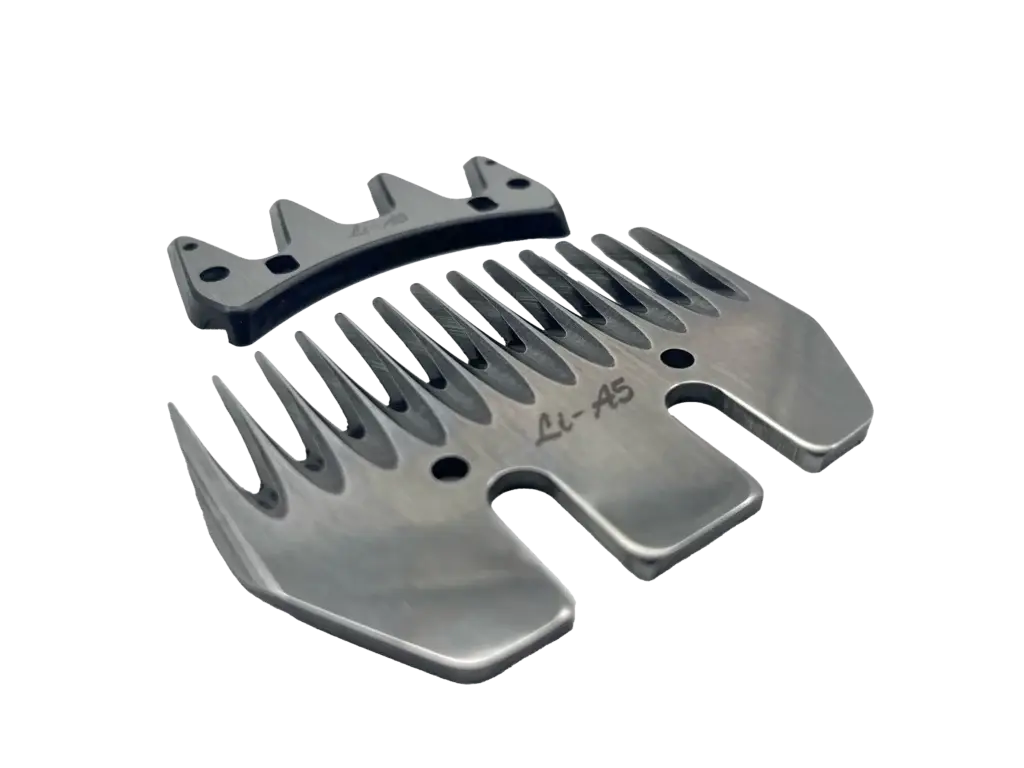 Lame de tonte Lama Alpaka A5 en bas à gauche